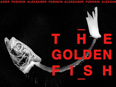 Goldfish book design design fairytales graphic design illustratin layout photogram