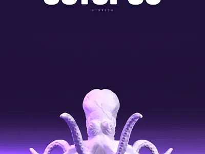 Octopus 3d art 3drender character design design digital art octopus pus character design sculpting zbrush