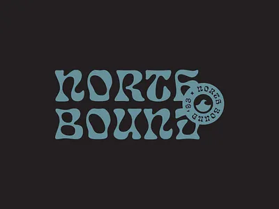 North Bound '93 Wavy Tee Design adventure apparel design beach branding graphic design logo ocean outdoors summer surf surfer surfing waves wavy
