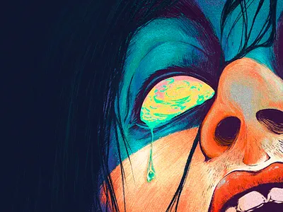 Small, ephemeral and full of you arte colors conceptart expresión illustration ilustración digital ink nostalgia