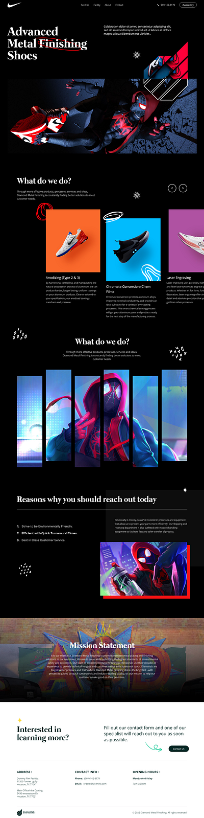 Nike website alternative Spiderman edition ecommerce new nike shoes shop spiderman