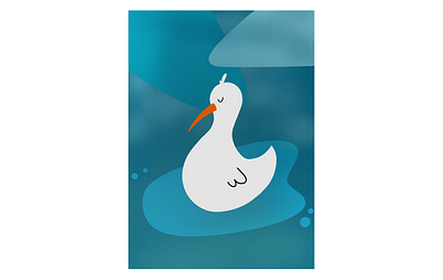 Duckling art cartoon cute cute art design illustration procreate