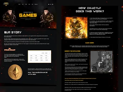 operation game Website best web design creative web pages design frontend frontend developer graphic design landing page design landing pages minting designer minting website design ui ui design ui ux design ui ux designer web master