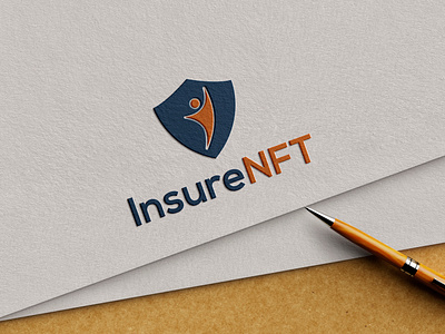 Insurance Logo design aratist art background blue branding design graphic graphic design icon illustration insurance logo logotype modern typography ui ux vector vintage win