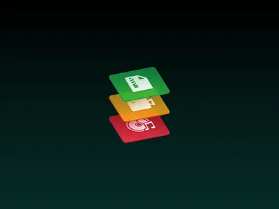 Integration Icon branding design dsp file glass graphic design icon illustration music typography video