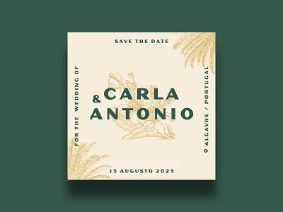 Save the date. branding design graphic design illustration vector
