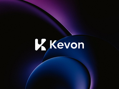 Kevon logo for tech company branding custom logo design icon identity illustration k logo k mark lettermark logo logo mark logodesign minimal symbol tech technology wifi