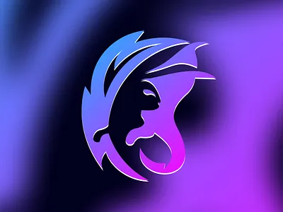 abstrack rabbit race rabbit race abstract logo