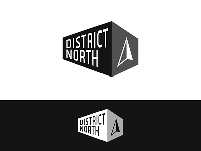 District North | Logo Design branding design flat graphic design icon illustration logo ui ux vector
