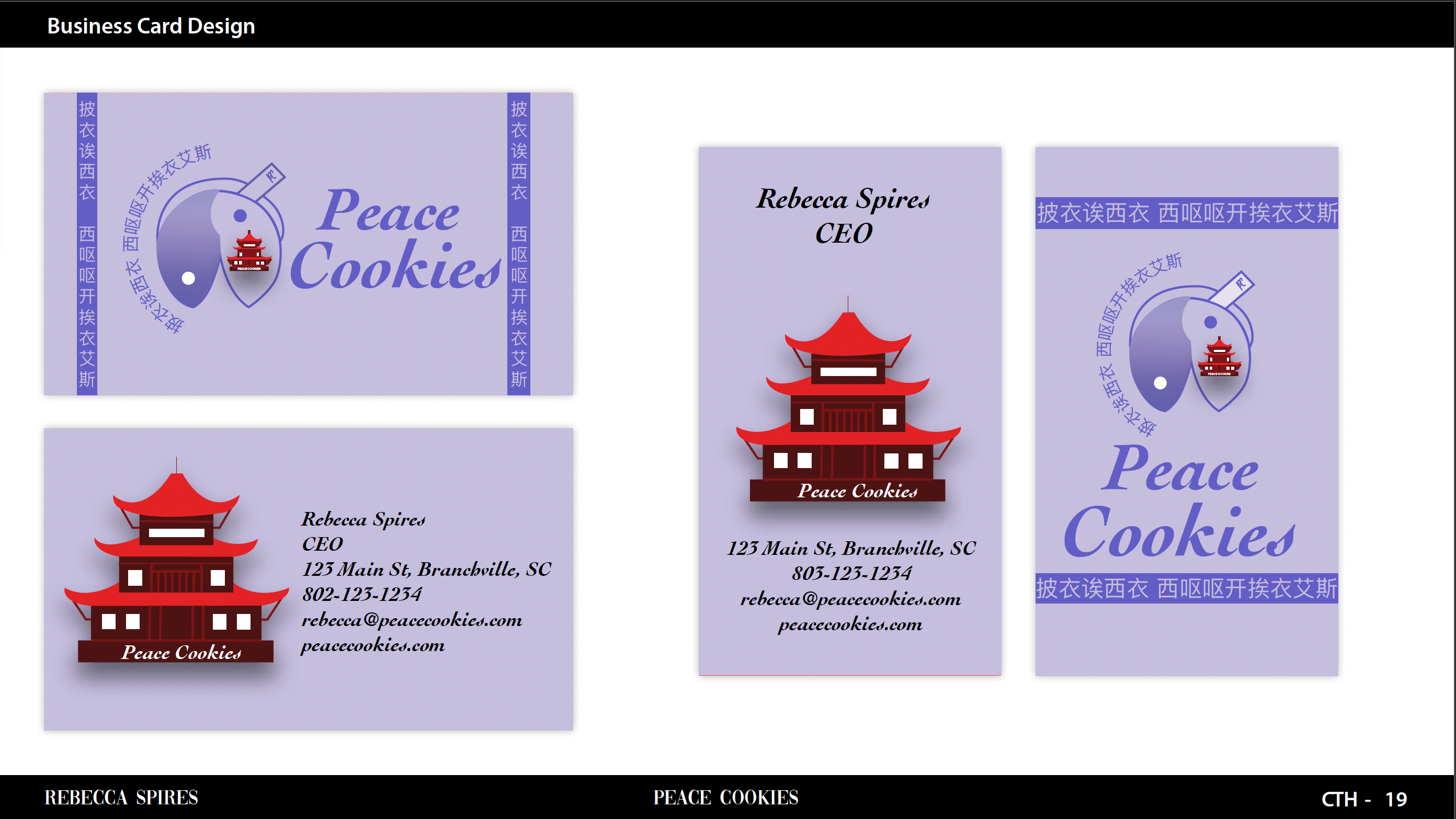 Example of Comprehensive Branding Identity Package