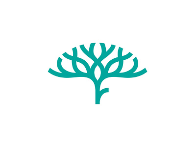 VIP Tree Symbol+f line lineart linelogo logo mark nina symbol tree treelogo