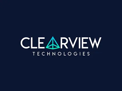 Clearview Technologies Logo Design branding design graphic design illustration logo vector