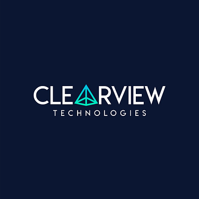 Clearview Technologies Logo Design branding design graphic design illustration logo vector