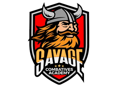 Savage Combative Academy Logo Design branding design graphic design illustration logo vector