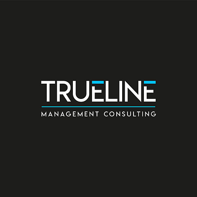 Trueline Management Logo branding design graphic design illustration logo ui vector