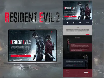 #DailyUI challenge 003 (Landing page) dailyui ui webdesign