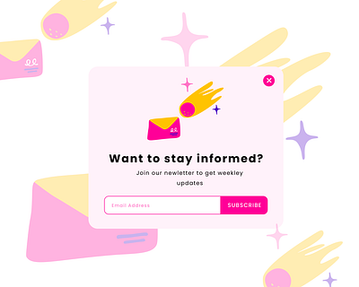 Daily UI Day 26 - Subscribe 026 comet dailyui dailyuiday26 day26 design email subscribe ui