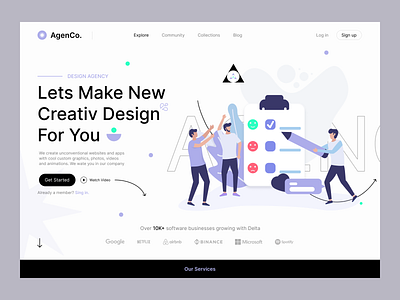 Agency - Web Design agency agency design clean clean ui design ui ui ux web web design