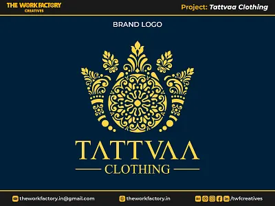 Tattvaa Clothing - Logo Design & Brand Identity branding clothing brand color design fashion graphic design illustration logo logotype style theworkfactory theworkfactory.in theworkfactorycreatives twfcreatives typography vector we evolve