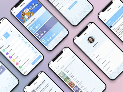 eLearning Management App UI Design android mobile app app design dashboard design design ui education education app elearning ios app mobile mobile app design mobile apps mobile ui product design ui uiux ux uxui video