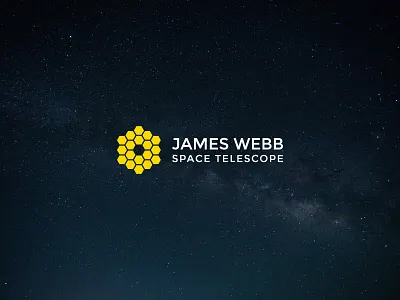 James Webb space telescope logo design abstract animation artist branding design designer graphic design illustration james webb logo logo design logo designer logo designs logo mark logos logotype minimal logo pro logo space logo vector art