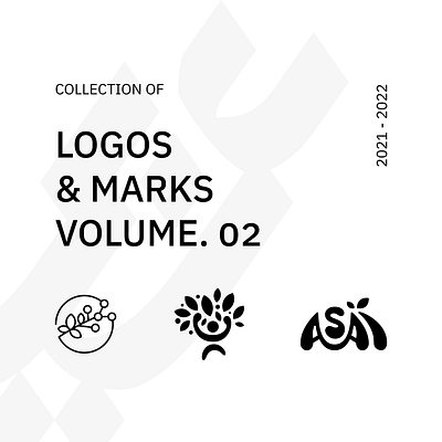 Collection of Logos & Marks Vol. 02 behance brand branding design logo logo design logofolio logotype mark portfolio vector