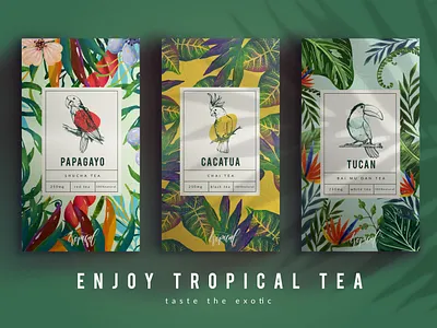 tea-ad-with-watercolour-decoration 3d animation app branding design graphic design illustration logo motion graphics ui vector