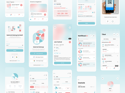 MyVent - Event Booking App app event mobile ui