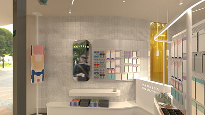 VANESSA BOULTON - RETAIL STORE 3d architecture design desing furniture furnituredesign industrialdesign interiordesign
