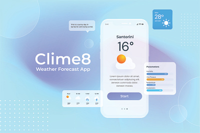 Clime8 appdev graphic design ui ux