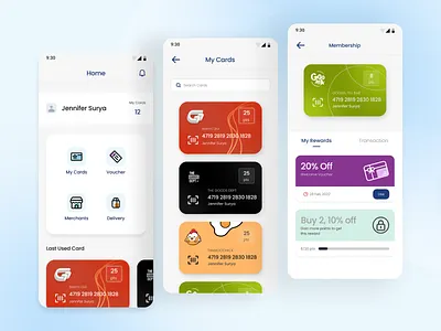 Loyalty App Mobile design loyalty app membership app membership card mobile app ui ui design ui exploration user interface ux design ux exploration
