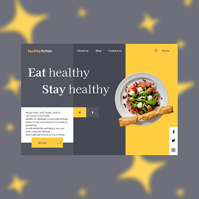 Restaurant Landing Page (Website) app branding design graphic design logo typography ui ux vector