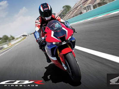 Brochure Design for Honda CBR Fireblade RRR branding brochure design graphic design