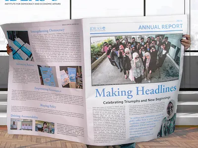 Annual Report 2024: Concept, theme and layout branding graphic design