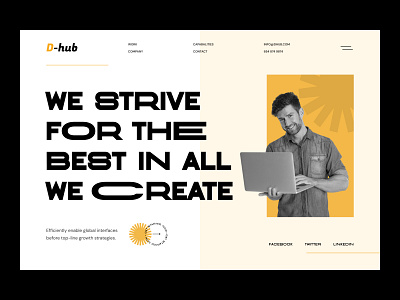 Creative Agency - Website Design agency agency website creative creative agency creative direction digital agency homepage landing page minimal personal branding pixency portfolio portfolio website start up ui ui design ux design website