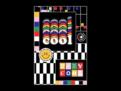 Cool cool cool abstract after effects animated typography animation branding cool graphic design illustration kinetic type motion design motion graphics typography