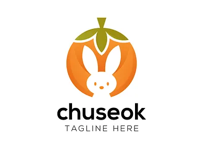 Chuseok Logo apparel army branding bts chuseok clever clothing creative design illustration korean logo negativespace rabbit ui vector