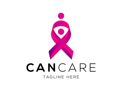 CanCare Logo apparel branding cancer care clever clothing creative design doctor healthcare illustration logo ui vector