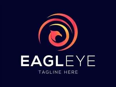 Eagleye Logo animal apparel bird branding clever clothing creative design eagle eye illustration logo ui vector vision wildlife
