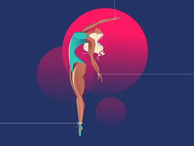 DANCER 2d abstract anatomy character color dancelover dancer dancers design designer digital art dribbble fiqure flat art freedom girl girlpower illustration illustrator vector