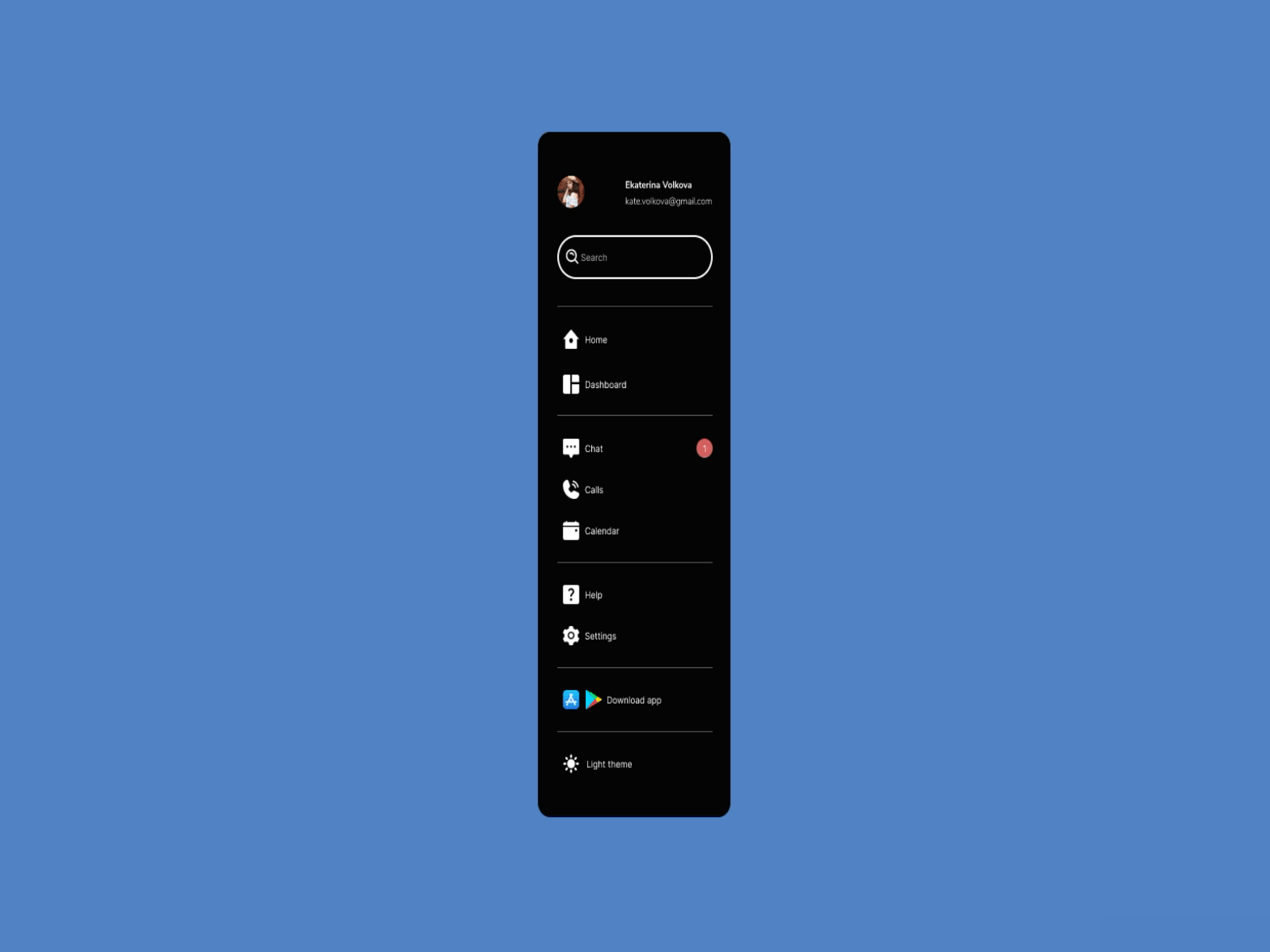 Sidebar navigation animation figma sidebar ui ux