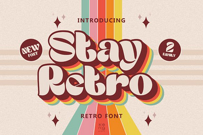 Stay Retro font spring fonts