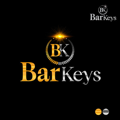Bar keys Logo Design graphic design logo