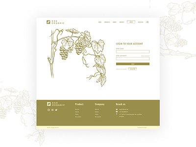 Login screen brown ecommerce login login screen login ui ui design uiux ux design web design