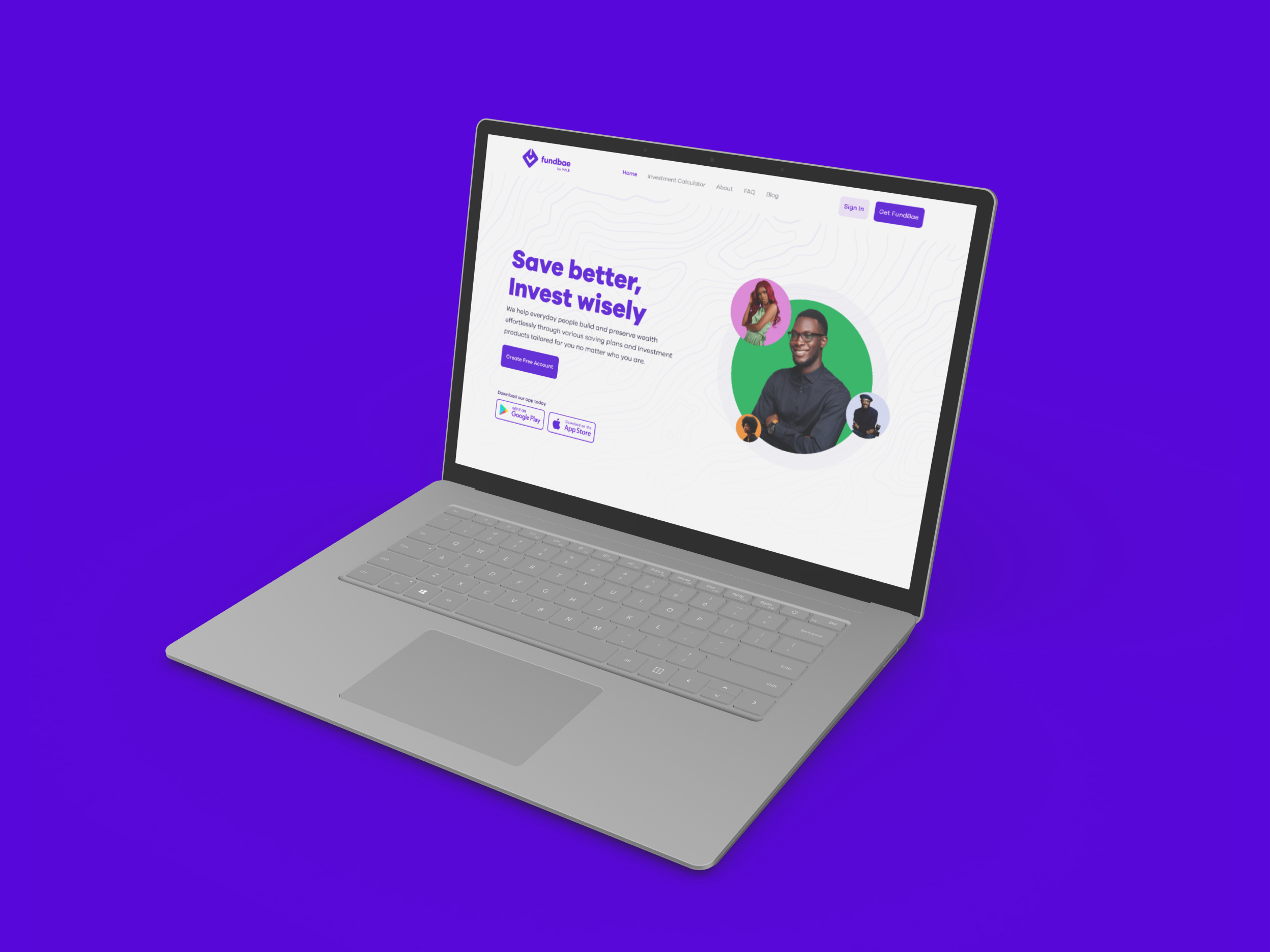 Example of Mordern Website Design