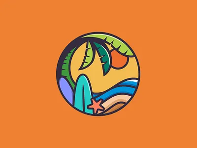 Summer Surfing! giveaway graphic design illustration playoff summer surfing tshirt