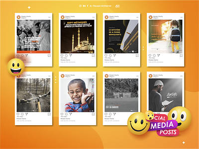 social media posts design | Rissala Charity arabic branding calligraphy and lettering artist create social media posts design design illustration logo social media social media post design ideas social media post design price social media posts design ideas typography ui