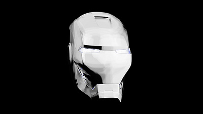 Mark II Iron Man Helmet 3d 3dmodel blender digitalart disney hardsurface hardsurfacemodeling illustration marvel modeling render