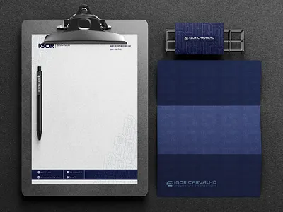 Brand Igor Carvalho branding design graphic design identidade visual illustration logo