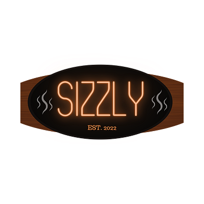 Sizzly | Flame Logo branding design graphic design illustration logo
